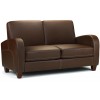 Retro Faux Leather Sofabed